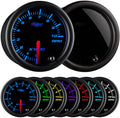 GlowShift Tinted 7 Color 10,000 RPM Tachometer - Multi-Color Gauge