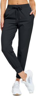 Women's Stretch Joggers Pants Petite/Regular/Tall - Comfortable