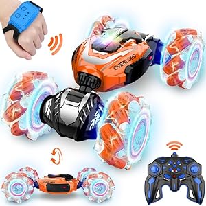 Remote Control Car with Gesture Sensing for Thrilling Stunts