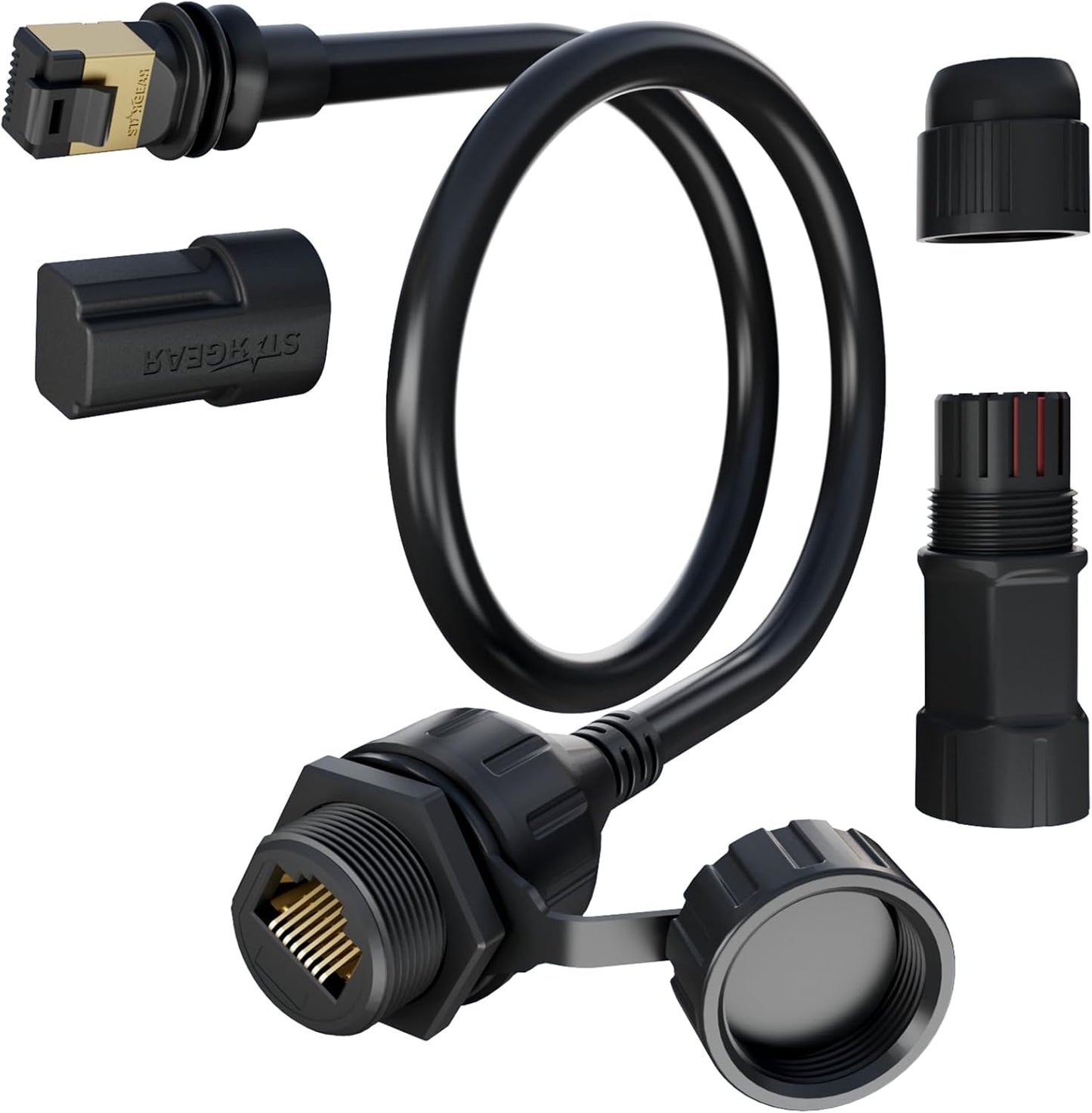 Starlink Ethernet Adapter for Gen 3 and Mini - Waterproof Coupler