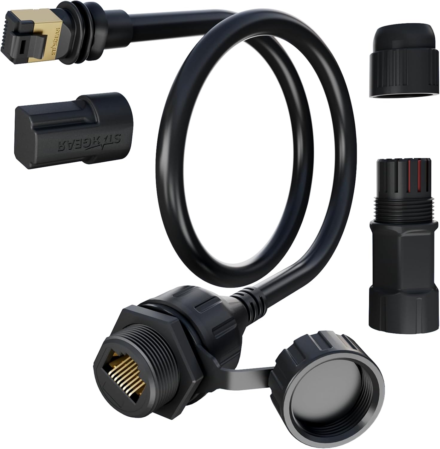 Starlink Ethernet Adapter for Gen 3 and Mini - Waterproof Coupler