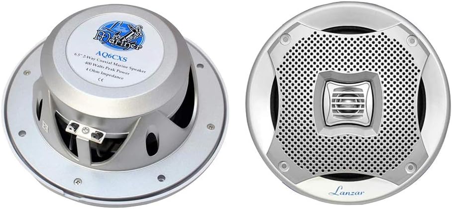 Premium 400W Waterproof Marine Speakers - Crystal Clear Sound!