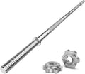 55in Weight Lifting Bar 1in Straight Barbell - Heavy Duty Training Bar
