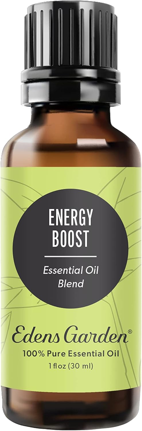 Energy Boost Essential Oil Blend for Invigorating Aromatherapy