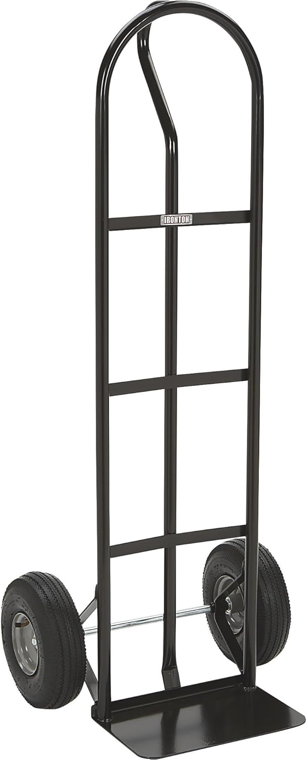 Ironton Steel Pneumatic Hand Truck Dolly with 600-Lb Capacity