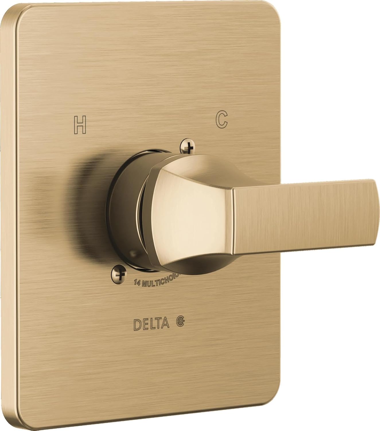 Delta Velum 14 Series Shower Valve Trim Kit in Brushed Gold