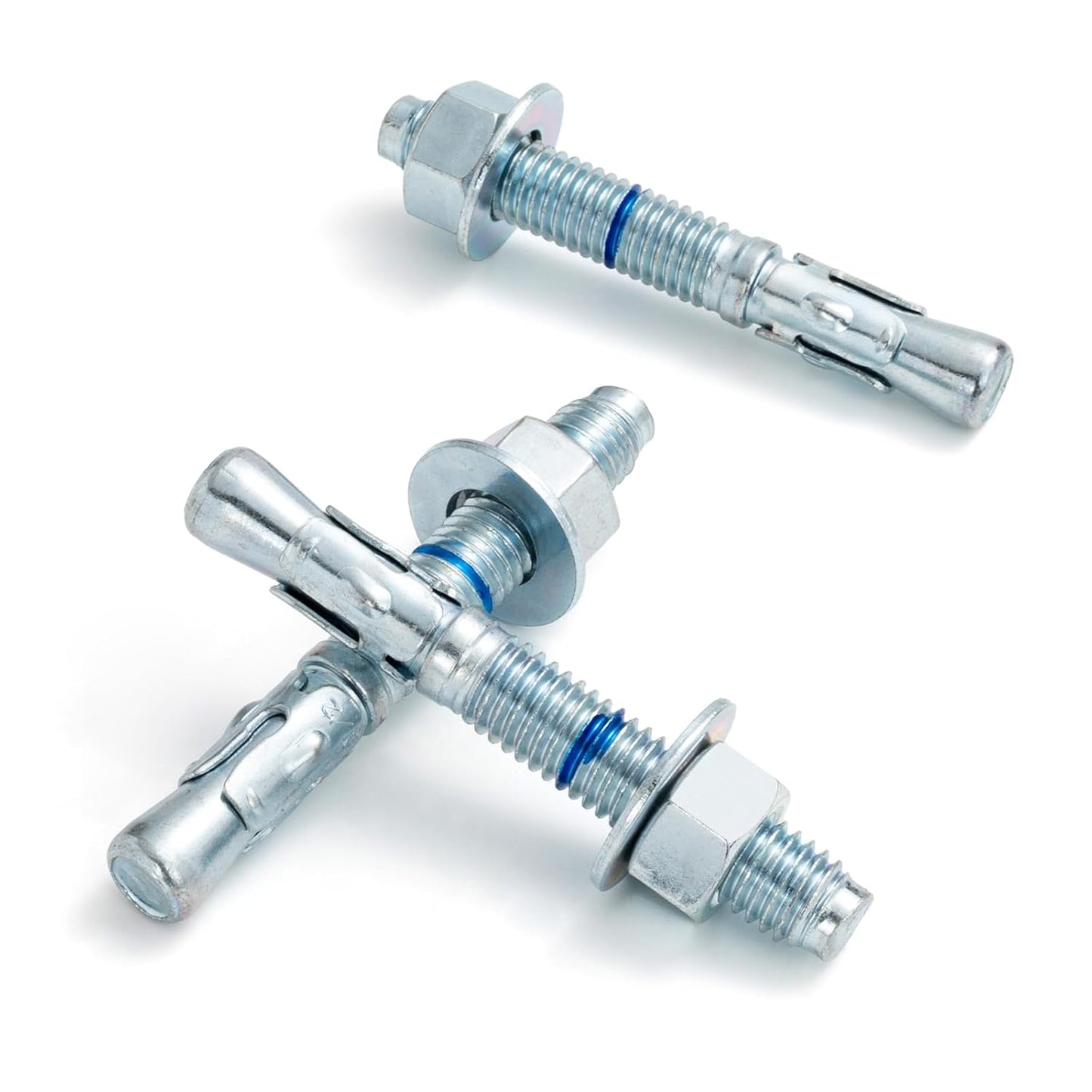 1/2 inch Wedge Anchors Bolts for Concrete - Heavy Duty 50 Pack