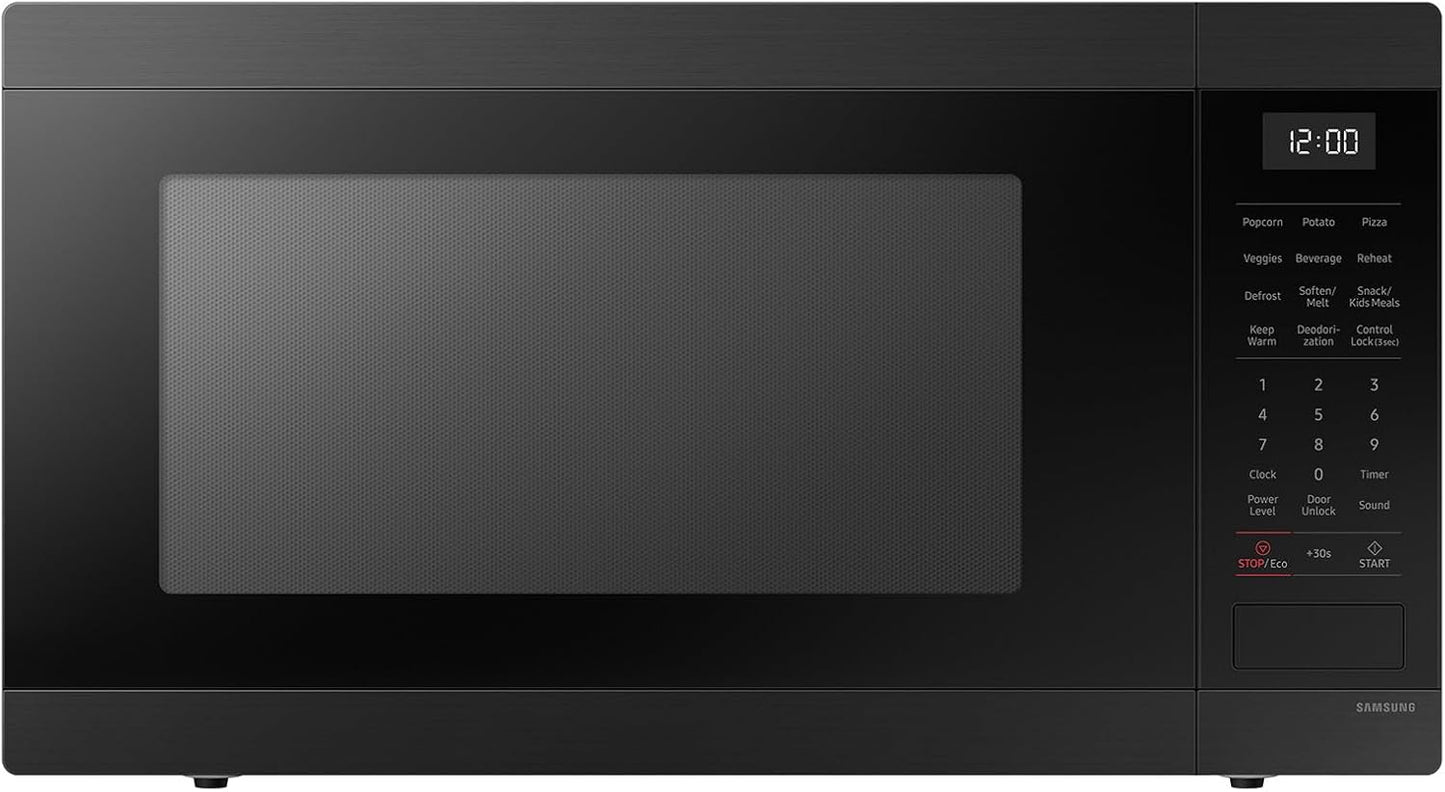SAMSUNG Sensor Cooking Microwave, Matte Black - Faster Cooking