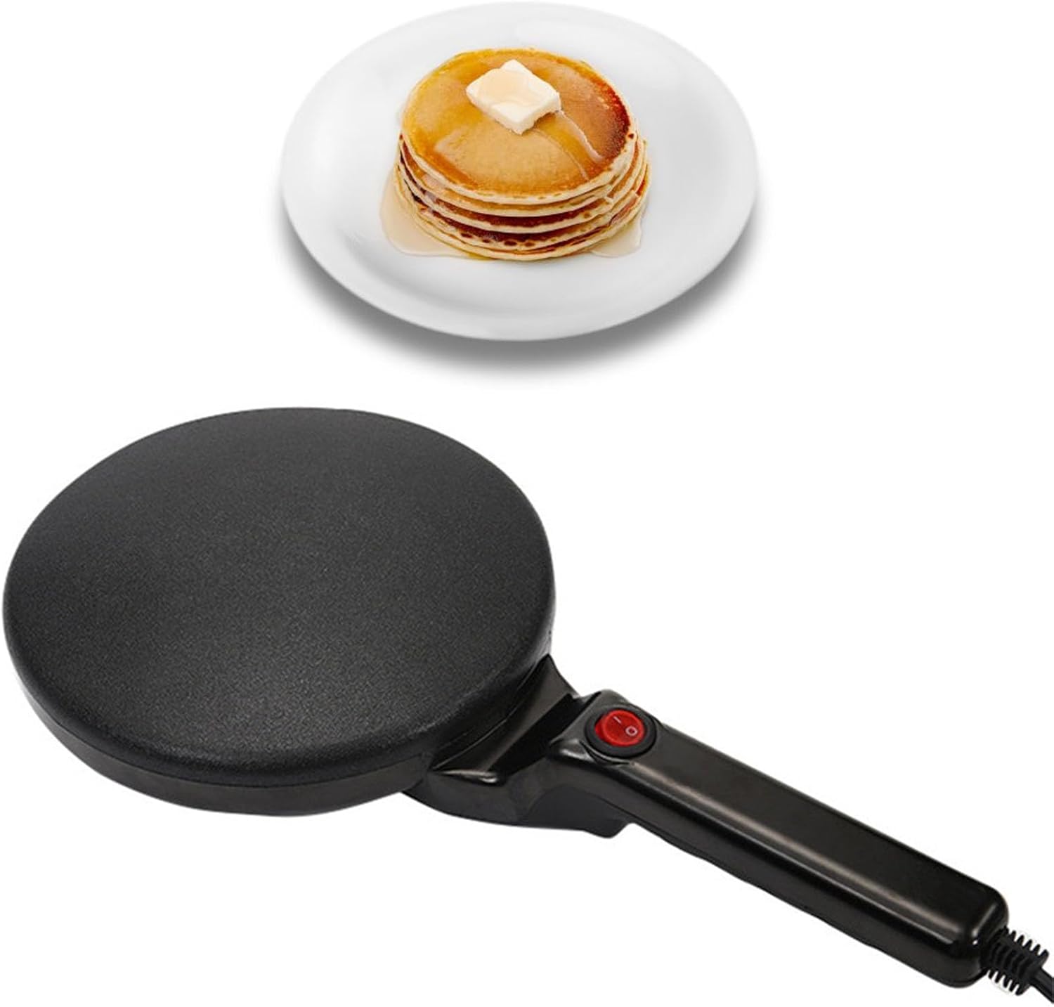 Efficient 800W Electric Crepe Maker by Haofy