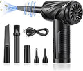 Air Duster 91000RPM Compressed Air Duster with LED Light