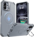 iPhone 16 Case with Stash Stand & Camera Control - Drop Protection