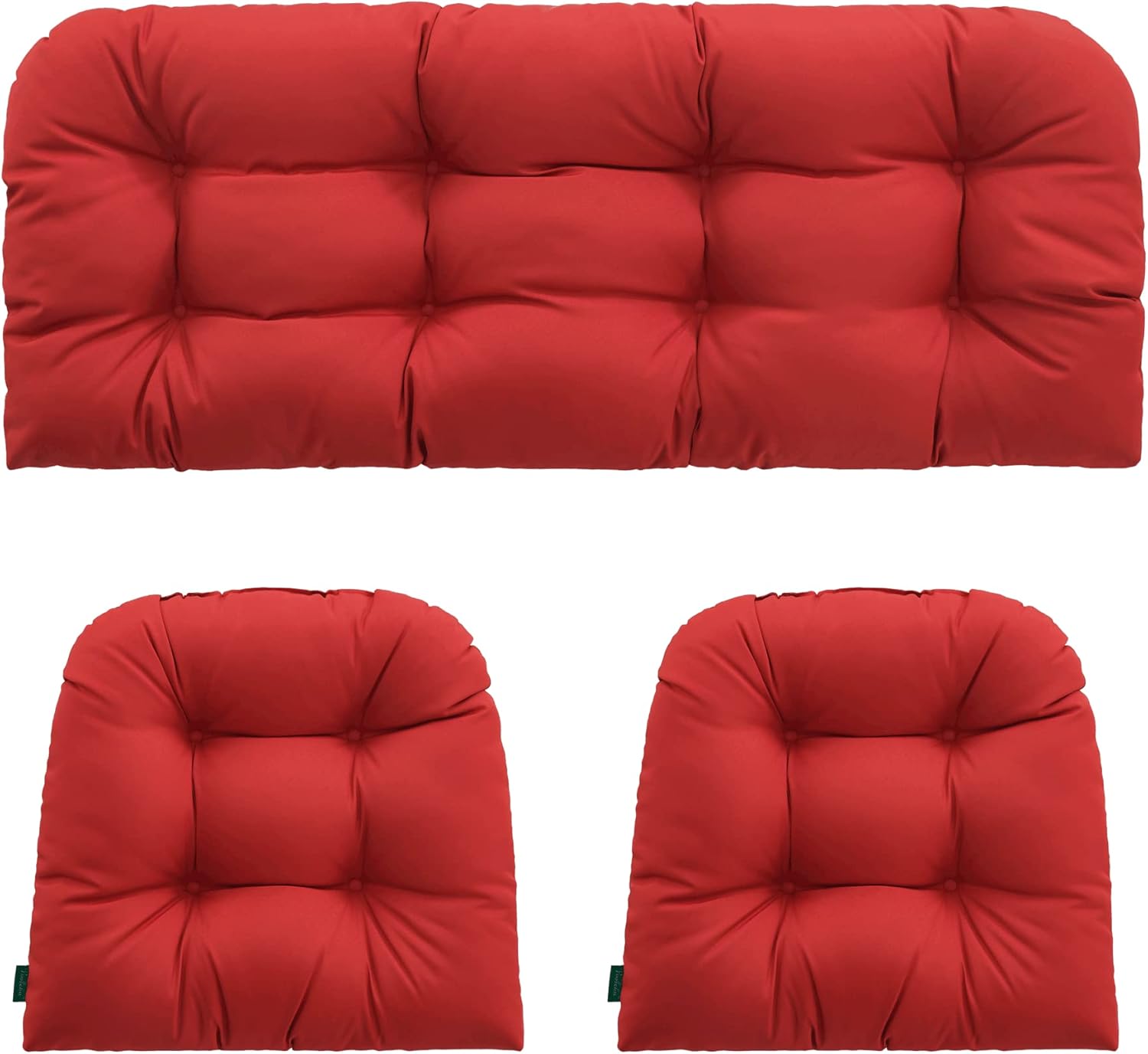 YOOZEKU Outdoor Indoor All Weather Wicker Chair Cushions