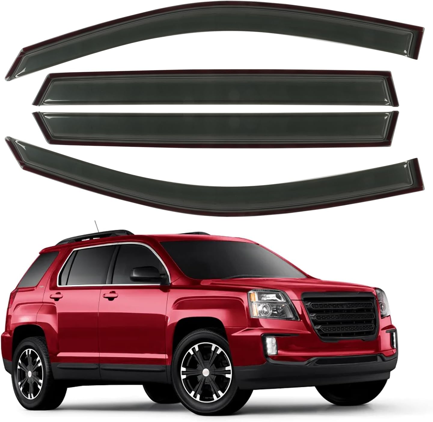 Rain Guard for 2010-2017 GMC Terrain - Window Visor Deflector