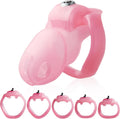 HT-V5 Male Chastity Cage - Lightweight Resin Cage with Click&Lock Key