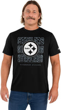 Zubaz NFL Men's Team Graphic T-Shirt - Bold Licensed Fan Tee in
