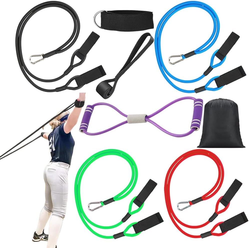 Baseball Softball Resistance Training Bands for Arm Strength