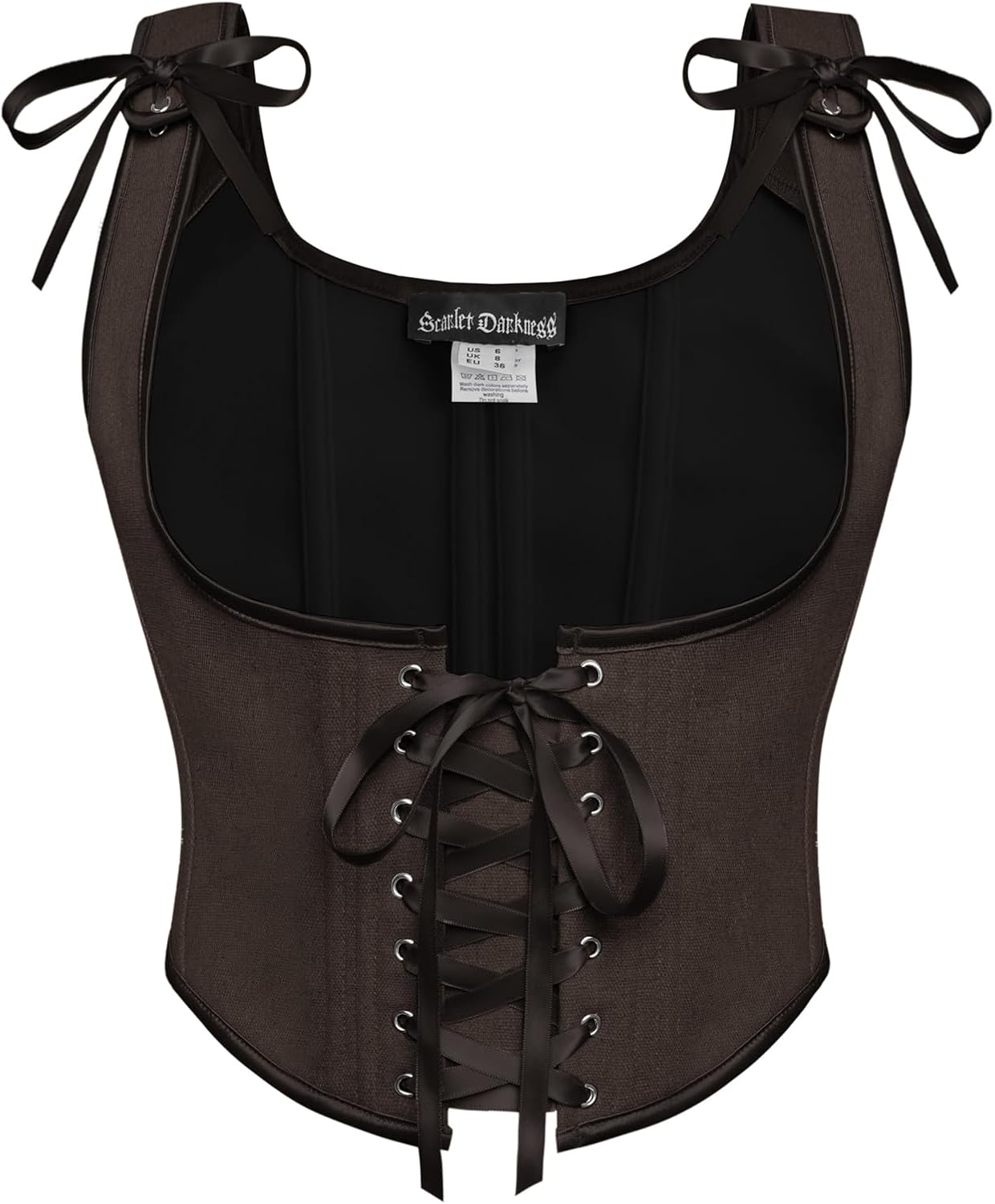 Scarlet Darkness Women's Renaissance Corset for Vintage Style