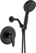 Gotonovo Single-Handle Shower Faucet Set with 6 Modes for Luxury