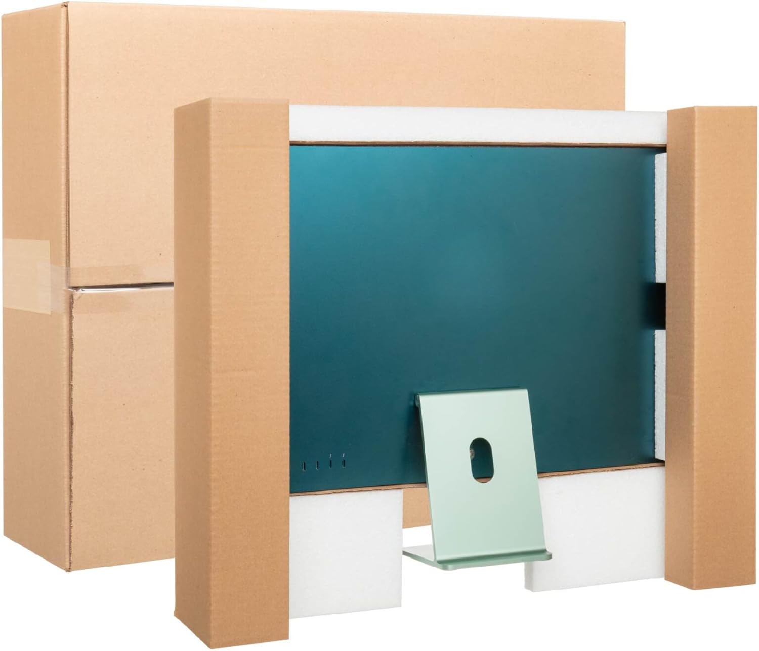 Apple iMac 24 Inch Desktop Computer Shipping Box for Safe Transport