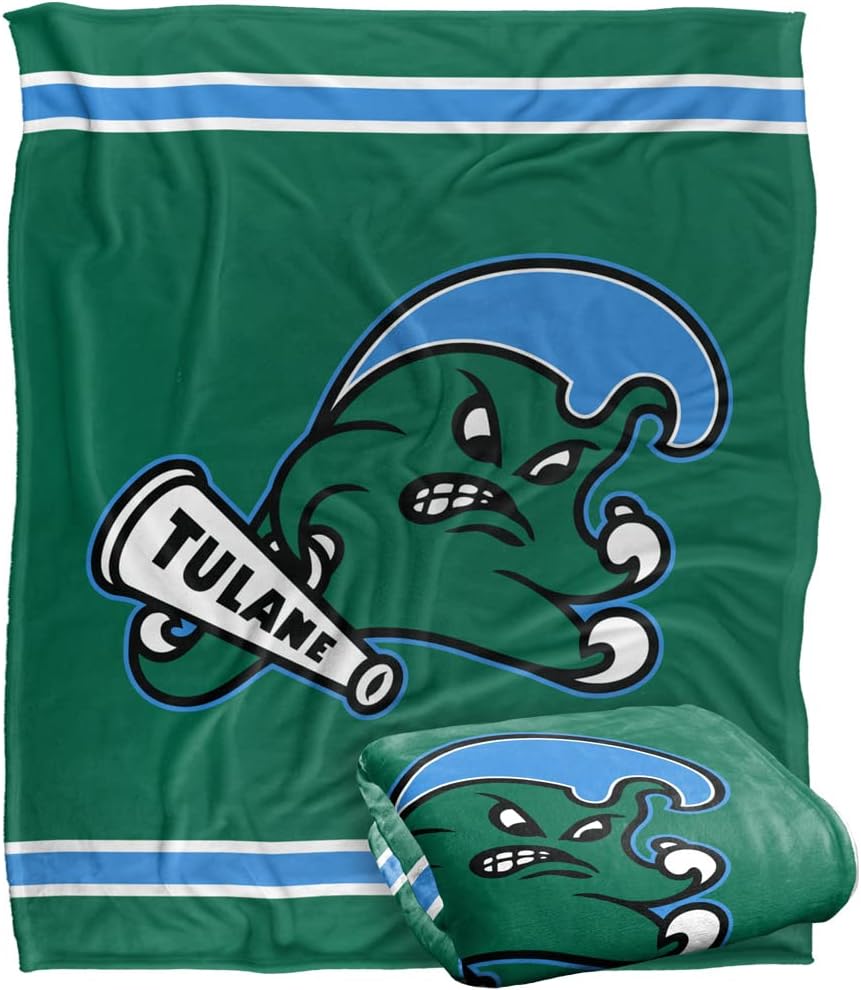 Silky Touch Throw Blanket Collection for TULANE UNIVERSITY Fans