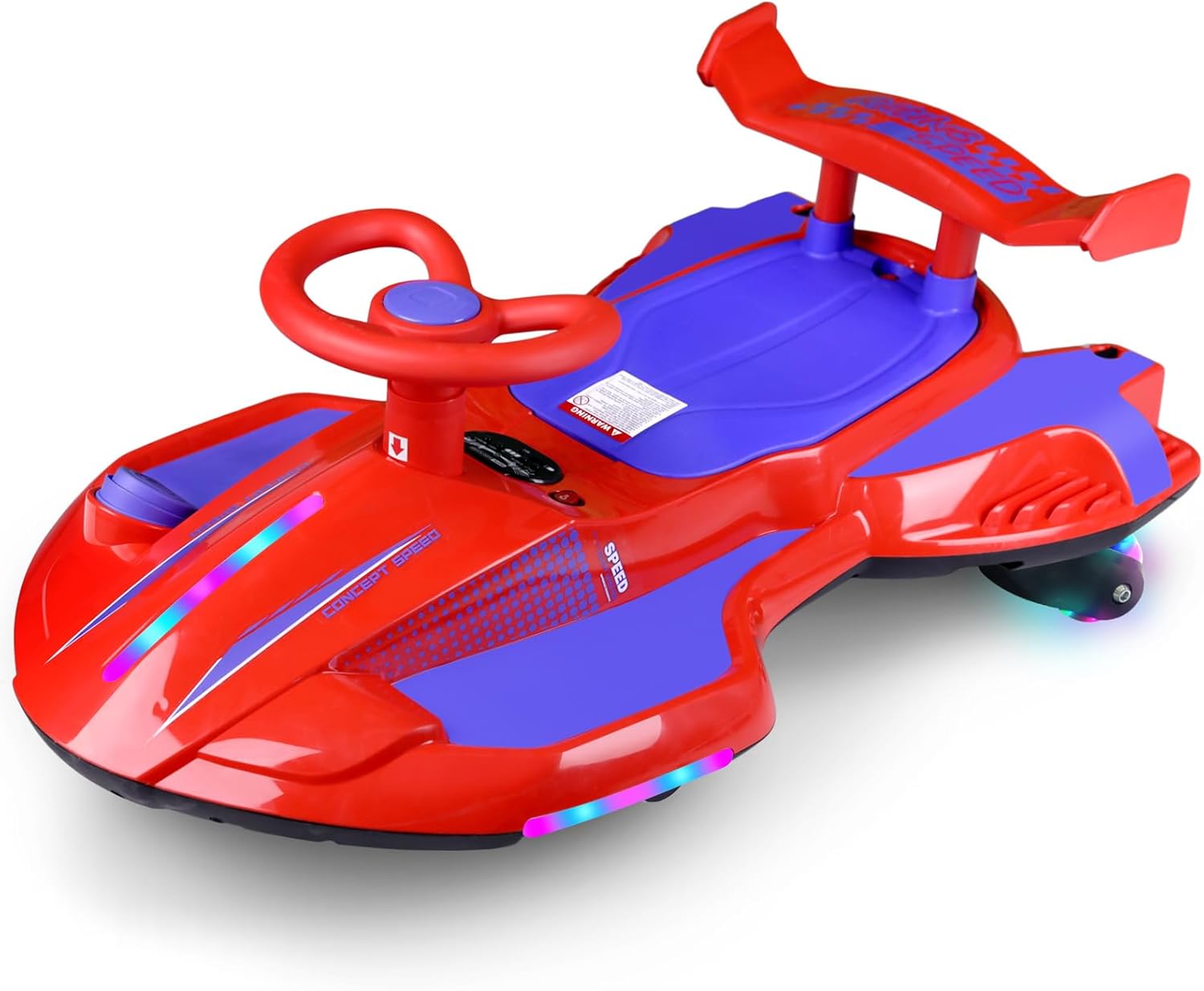 Electric Wiggle Car with Pedal for Kids - Safe and Fun Ride