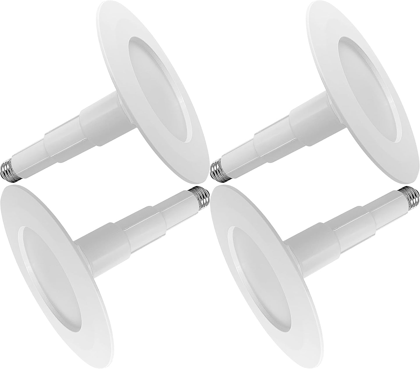 Jolux 4-Pack 5/6in Retrofit LED Recessed Lighting for Home
