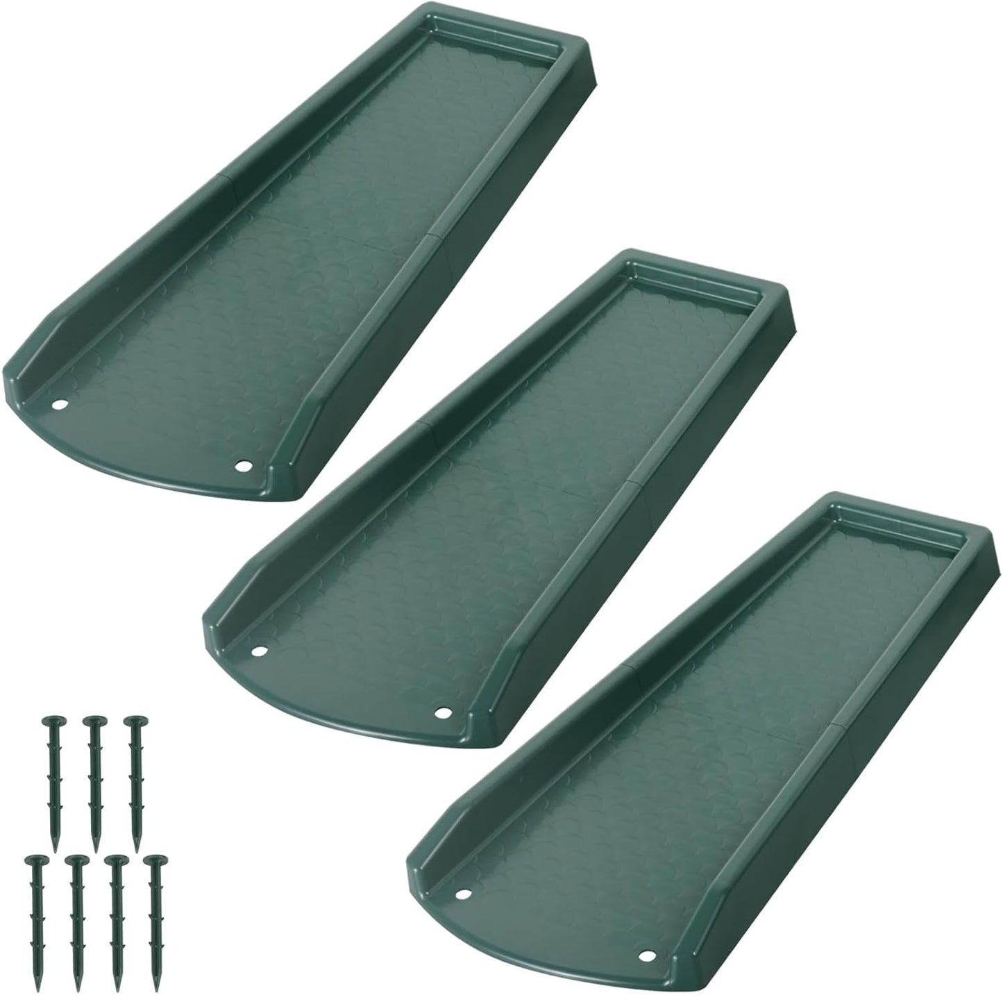 Rain Gutter Downspout Splash Block for Effective Water Drainage