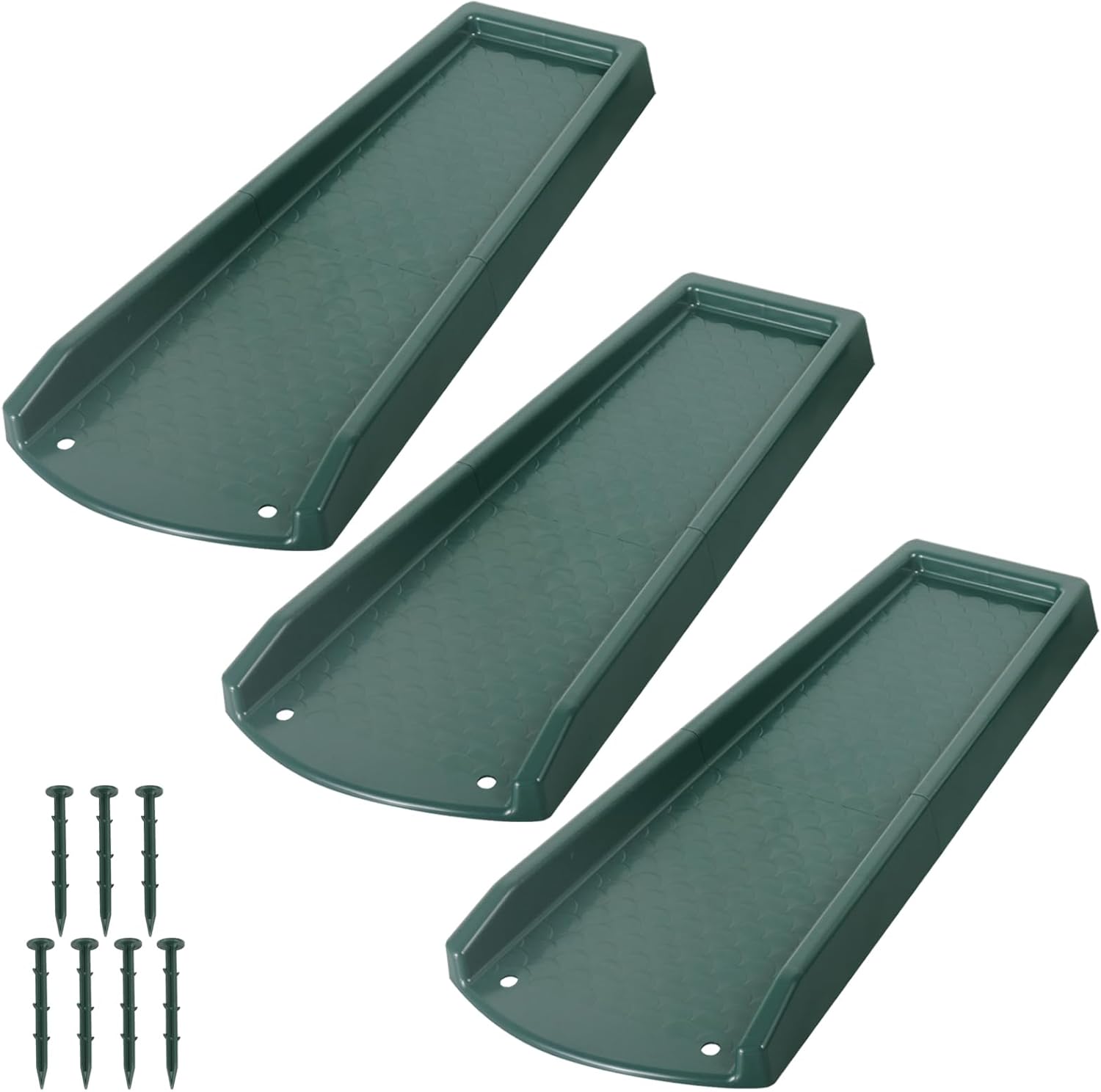 Rain Gutter Downspout Splash Block for Effective Water Drainage