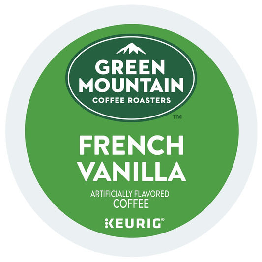 Green Mountain Coffee French Vanilla K-Cup Pods for Smooth Taste