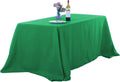Ascoza 2pack 90x132 in Emerald Rectangular Tablecloth - Elegant Event