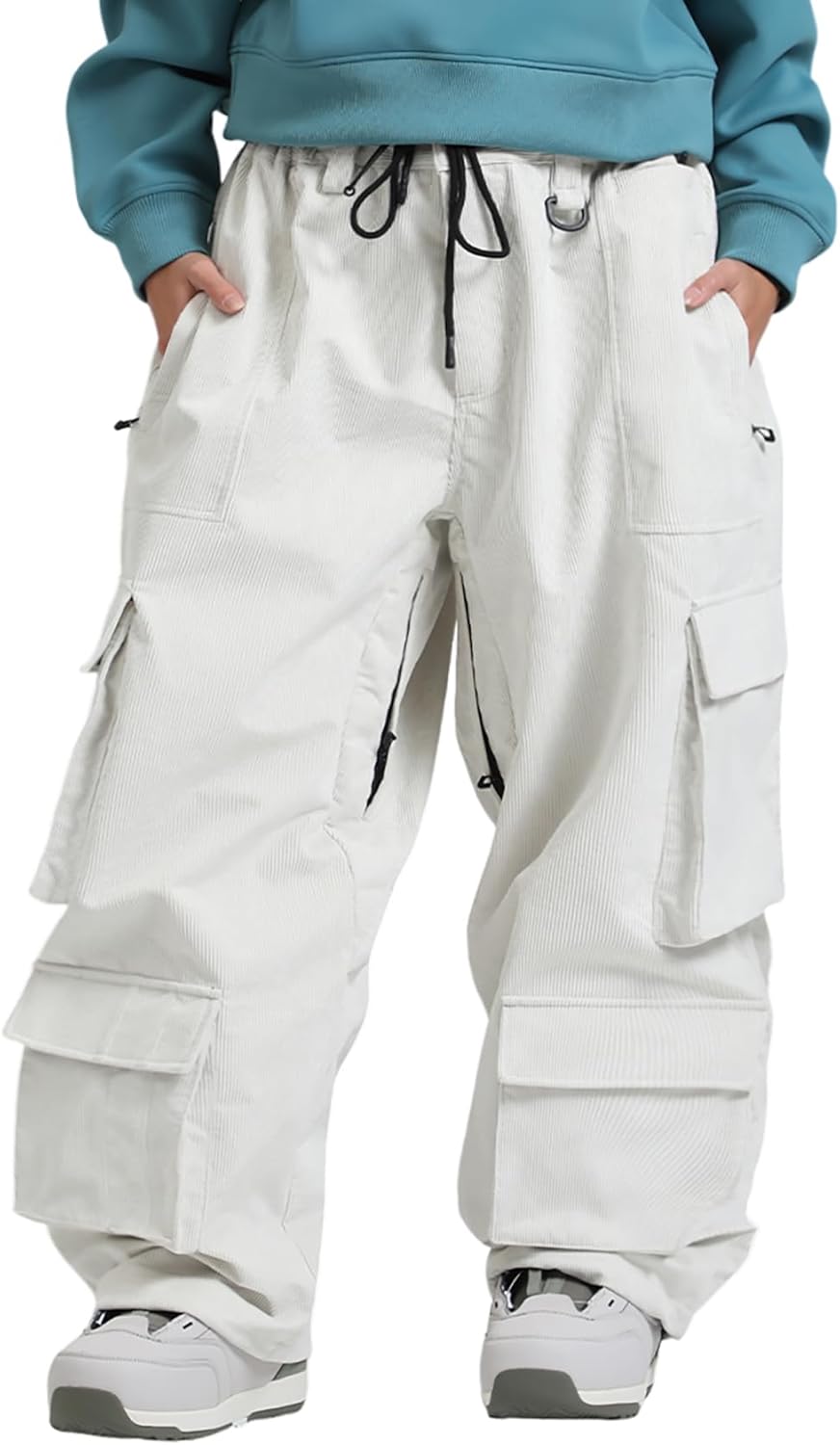 GSOU SNOW Baggy Cargo Snowboard Pants