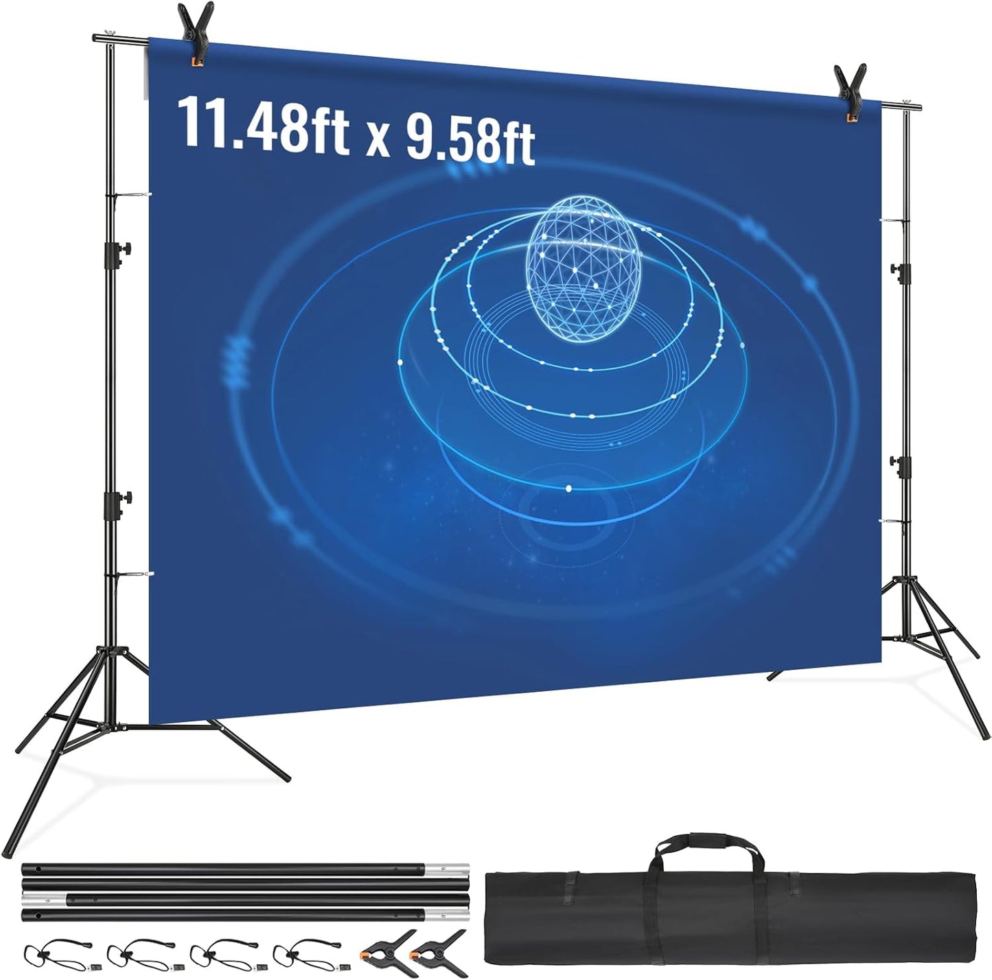 VEVOR Heavy Duty Backdrop Stand for Photography and Events