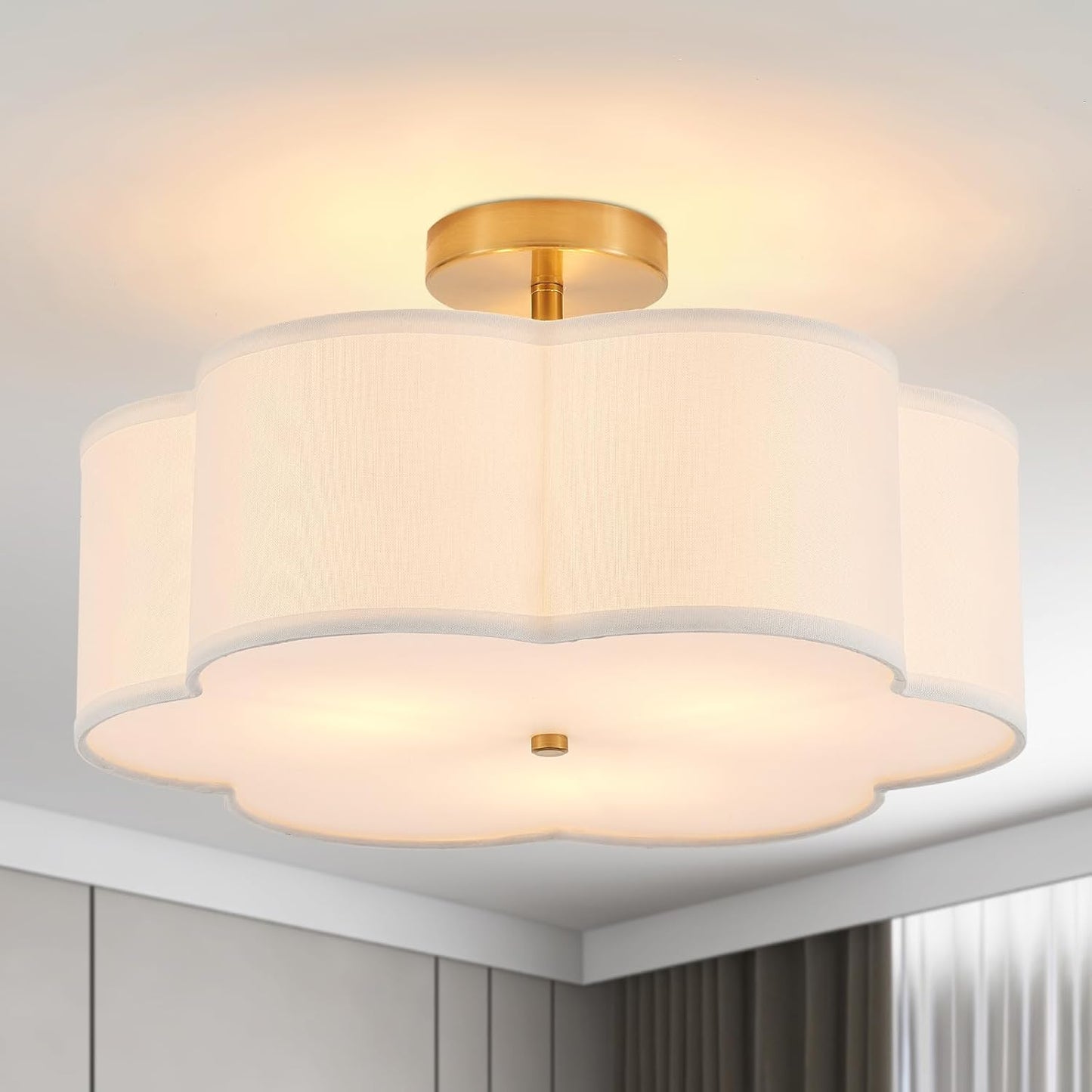 Modern Semi Flush Mount Ceiling Light for Stylish Home Decor