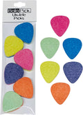 Ukulele Picks 12 Piece Felt Assorted Colors - Durable, Soft Tone