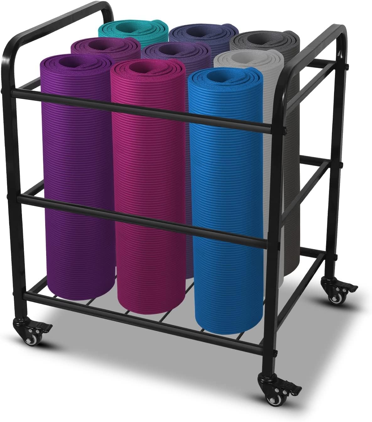 MM MELISEN Yoga Mat Organizer Cart