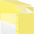 48 Pack Plastic Report Covers with 3 Prongs Presentation Folders