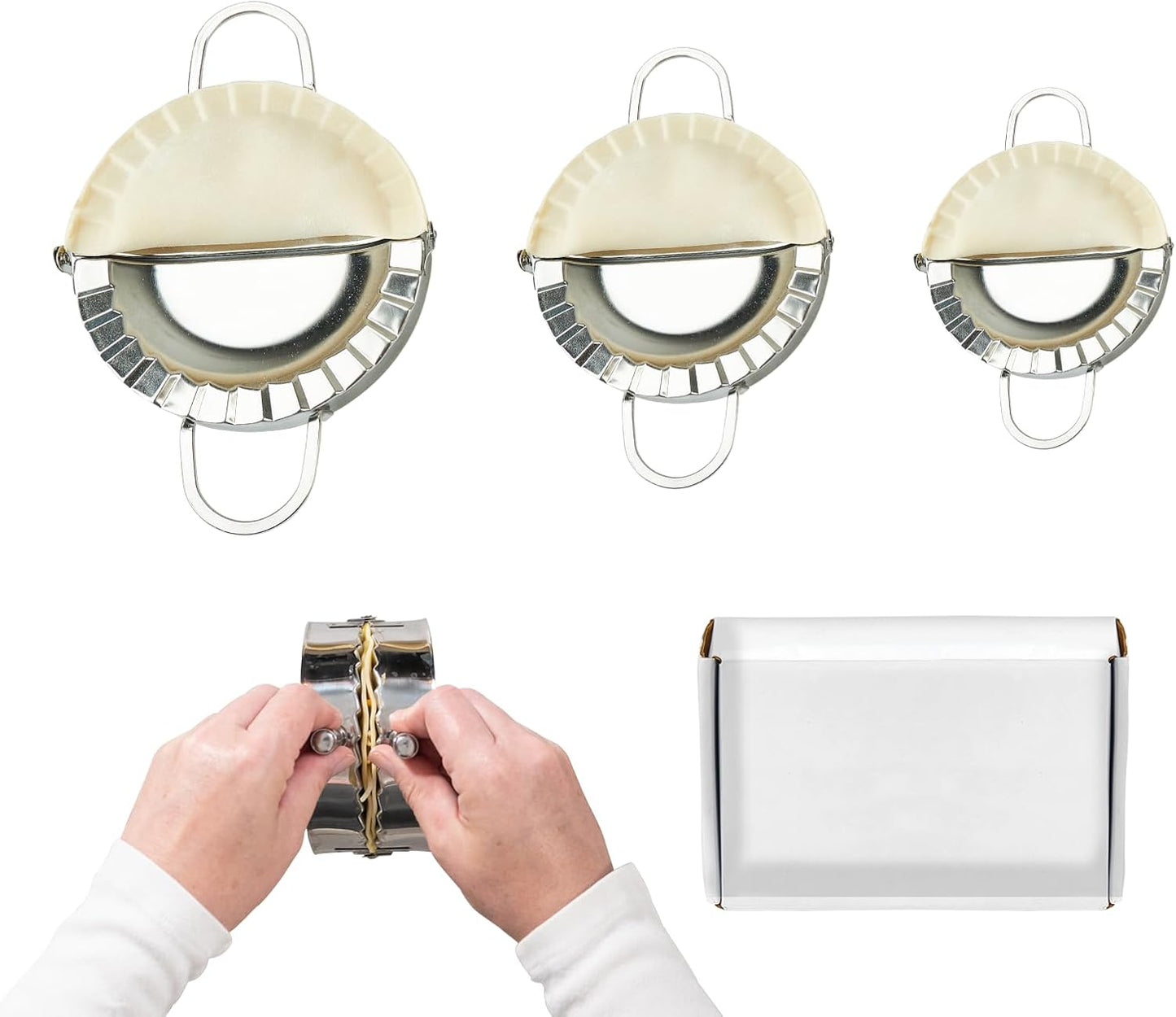 Multi-Use Stainless Steel Dumpling Maker - ymoxyi