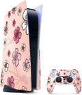 MightySkins Glossy Glitter Gaming Skin for PS5 - Cherry Blossom