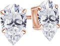 Lab Grown Diamond Stud Earrings E/F VS2/SI1 - Classic 4