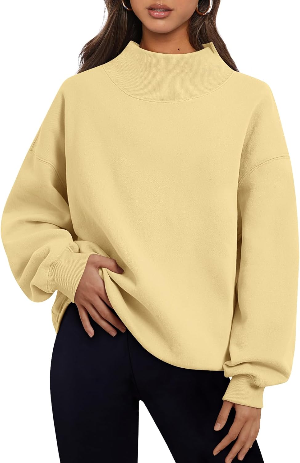 Trendy Queen Womens Oversized Sweatshirts for Fall Fashion