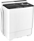 Giantex Washing Machine Semi-automatic Twin Tub Washer - Compact 26lb