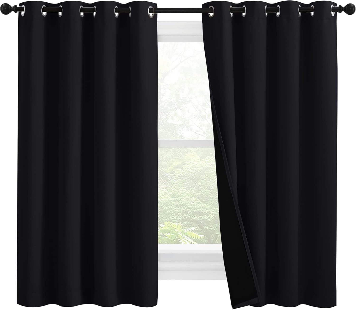 NICETOWN Truly Blackout Curtains for Complete Light Control