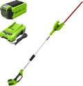 Cordless Pole Hedge Trimmer 40V 20in - Long Reach Precision