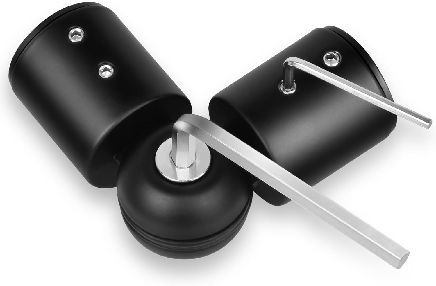 SUZALD: Adjustable Bay Rod Connector - Easy Corner Installation