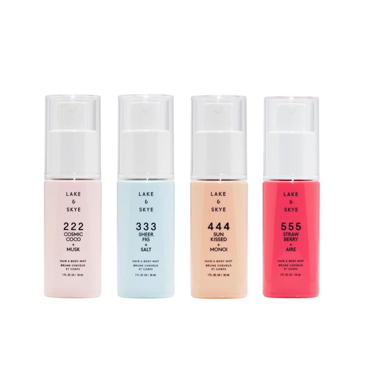 Lake & Skye Hair & Body Mist Discovery Set for All Occasions