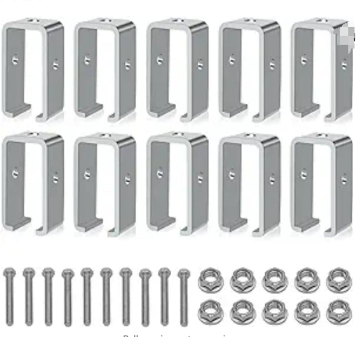 Channel Trolley Track Hanger Bracket for 1-5/8in Strut Channel