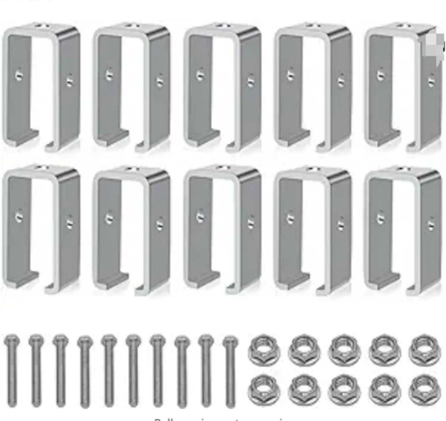 Channel Trolley Track Hanger Bracket for 1-5/8in Strut Channel