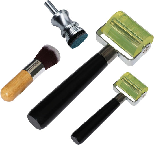 1in&2in Leaf Seam Roller and Smoothing Tool for Leafing