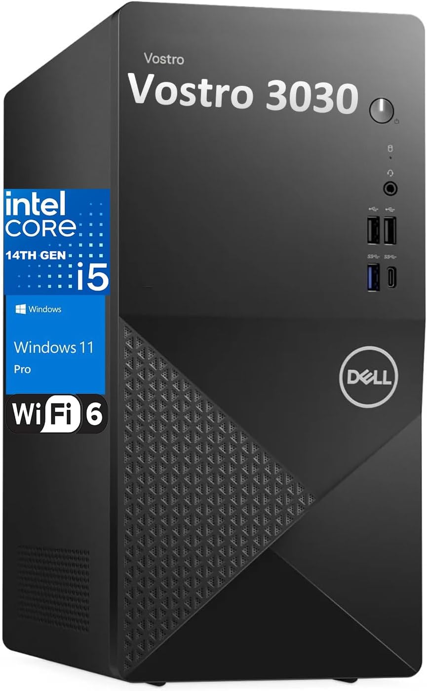 Dell Desktop Computer Tower PC for Home Business and Students