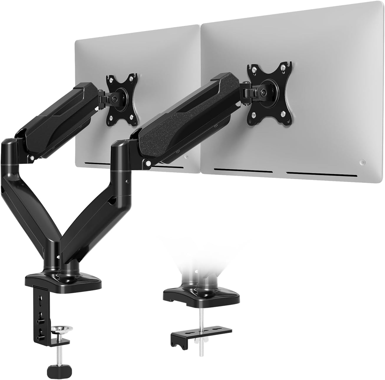 Effortlessly Organize: MOUNTUP Dual Monitor Mount – GearMustHave